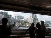 Les quais du Sky Train