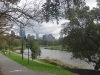 Melbourne : les berges de la rivière Yarra